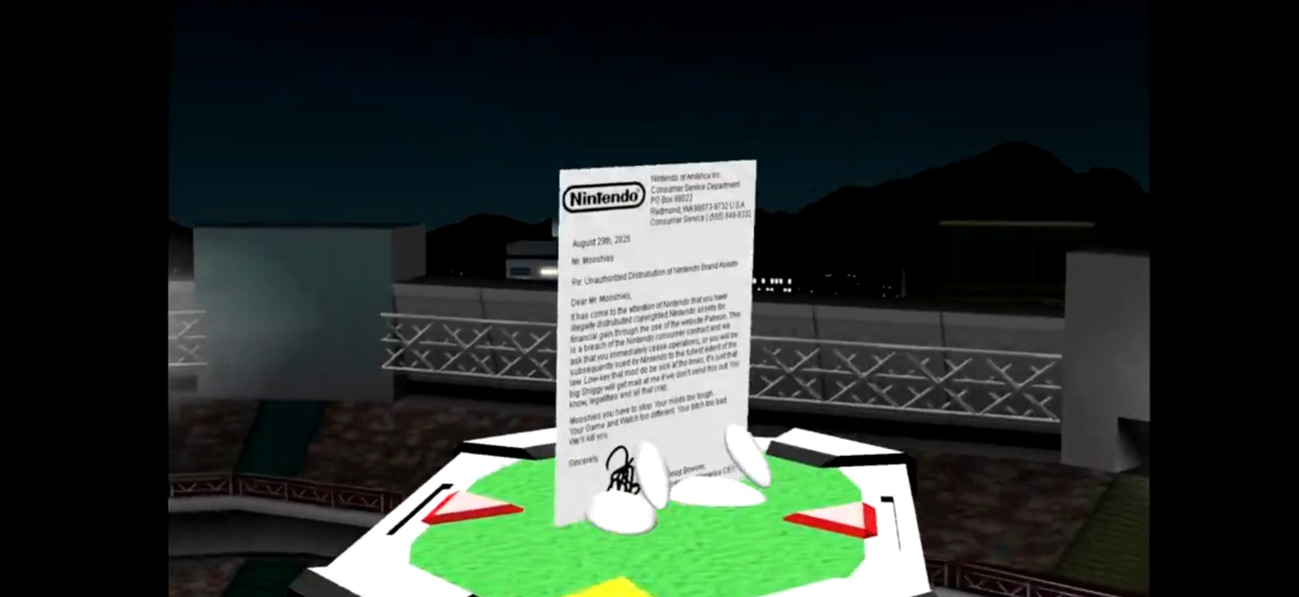 cease and desist mod